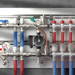 Water, Gas and Heating circulation system components